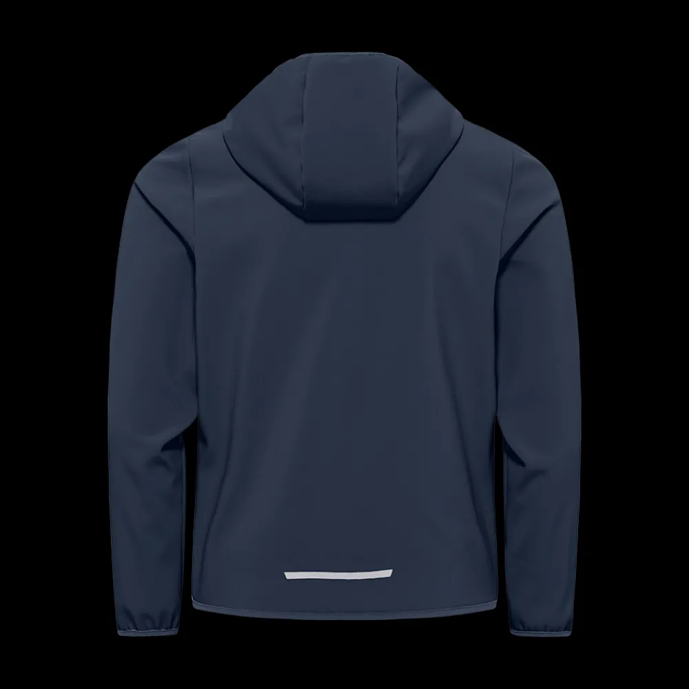 Clearance Jack Wolfskin Jr Fourwinds Jacket - Børne Softshell Jakke Blå