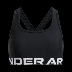 New Under Armour Jr G Crossback Top - Pige Sports BH Sort