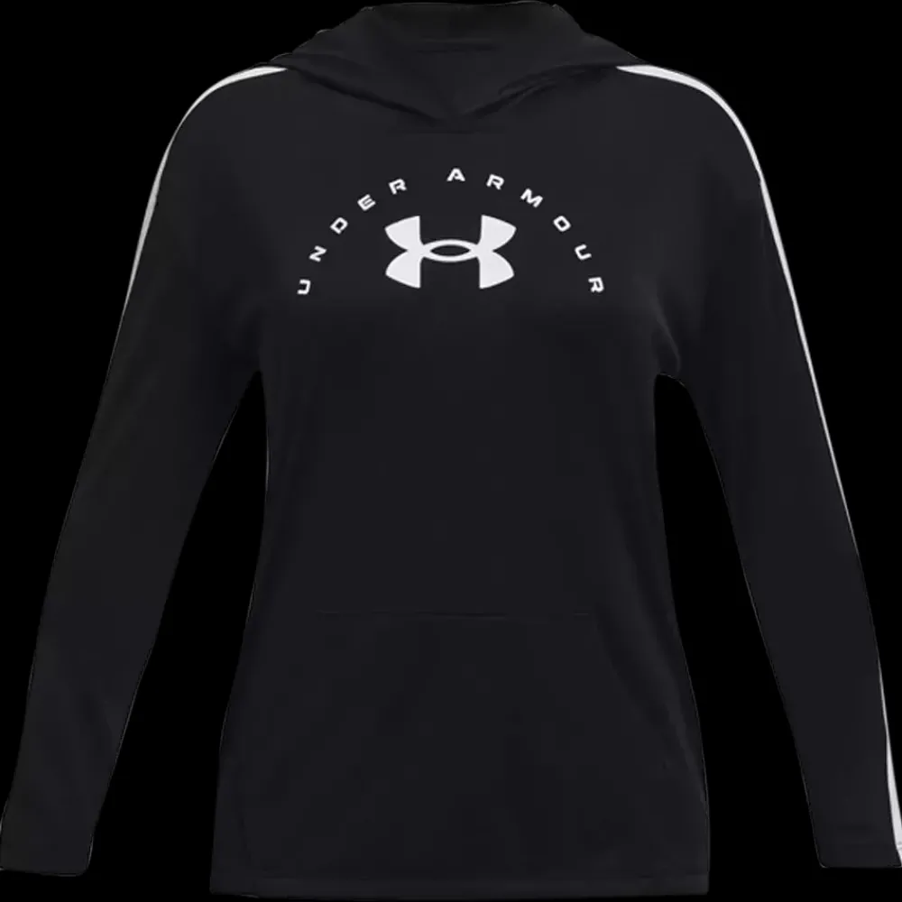 Fashion Under Armour Jr G Tech Graphic Hoodie - Pige Sweatshirt Sort