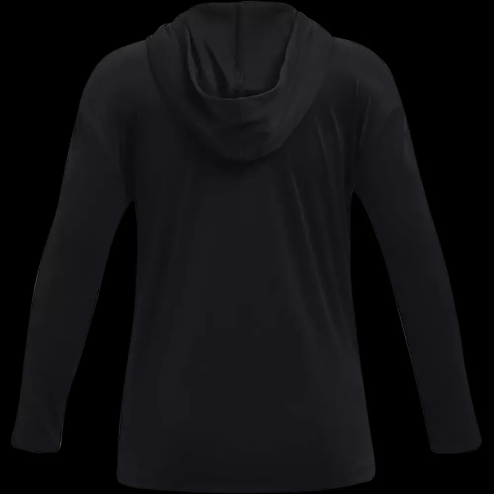 Fashion Under Armour Jr G Tech Graphic Hoodie - Pige Sweatshirt Sort