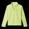 Best Columbia Jr Glacial Half Zip Fleece - Børne Fleecetrøje Grøn