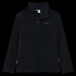 Discount Columbia Jr Glacial Half Zip Fleece - Børne Fleecetrøje Sort