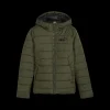 Outlet Puma Jr Hooded Jacket - Børne Vinterjakke Grøn