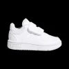Clearance Adidas Jr Hoops 3.0 Inf - Børne Fritidssko Hvid