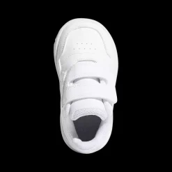 Clearance Adidas Jr Hoops 3.0 Inf - Børne Fritidssko Hvid