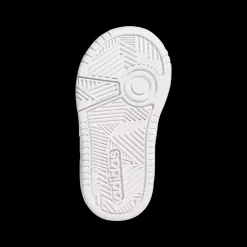 Clearance Adidas Jr Hoops 3.0 Inf - Børne Fritidssko Hvid