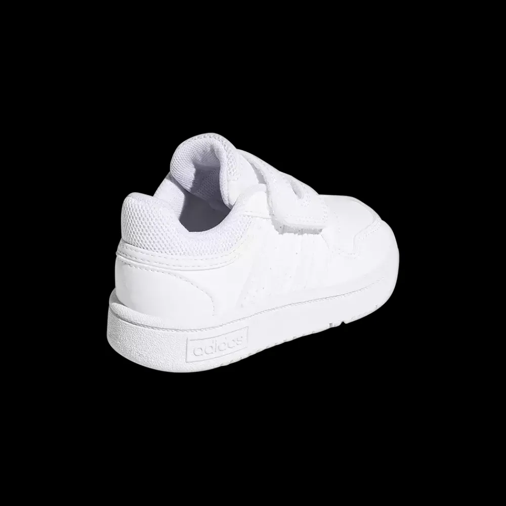 Clearance Adidas Jr Hoops 3.0 Inf - Børne Fritidssko Hvid