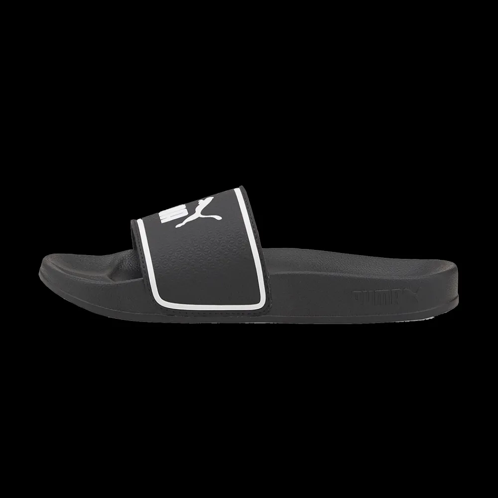 Outlet Puma Jr LeadCat 2.0 Slide - Børne Badesandaler Sort