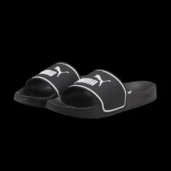 Outlet Puma Jr LeadCat 2.0 Slide - Børne Badesandaler Sort