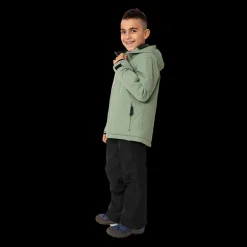 Hot 2117 of Sweden Jr Moliden Padded Ski Pant - Børne Skibukser Sort