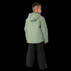 Hot 2117 of Sweden Jr Moliden Padded Ski Pant - Børne Skibukser Sort