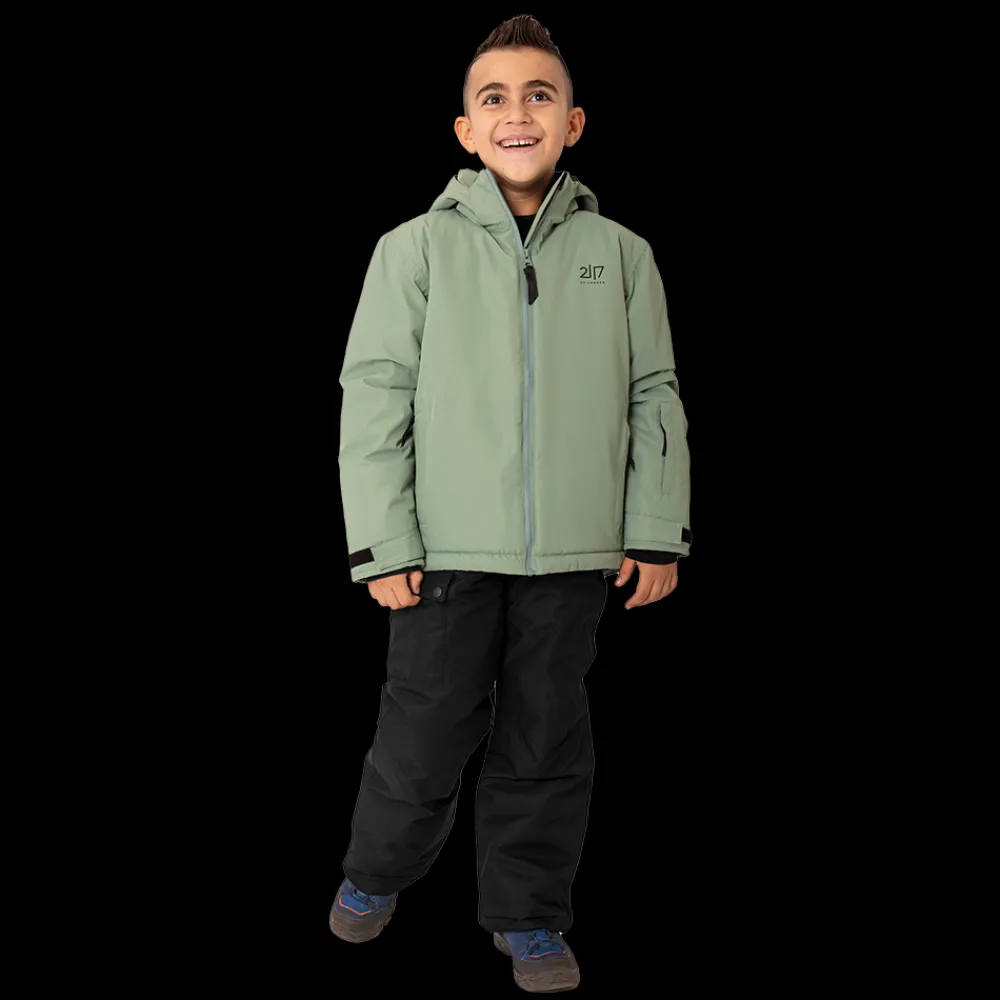 Hot 2117 of Sweden Jr Moliden Padded Ski Pant - Børne Skibukser Sort