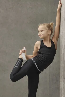 Best Hummel Jr Nanna Top - Børne Top Sort