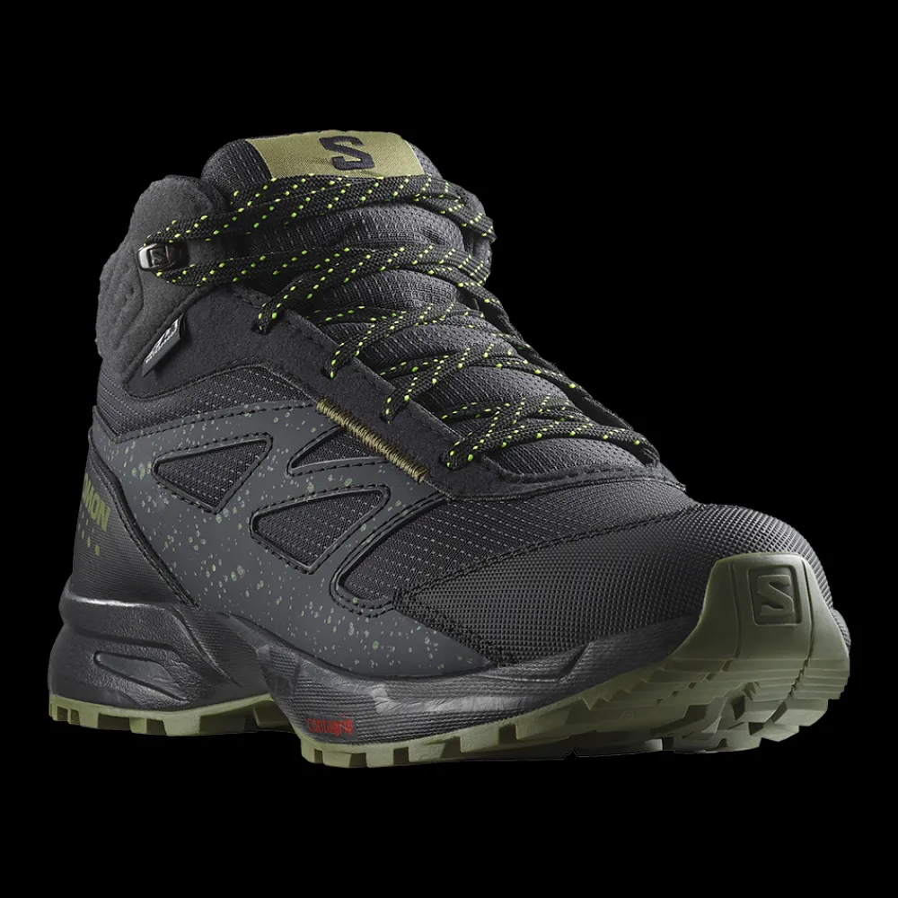 Online Salomon Jr Outway MID CSWP - Børne Outdoor Sko Sort