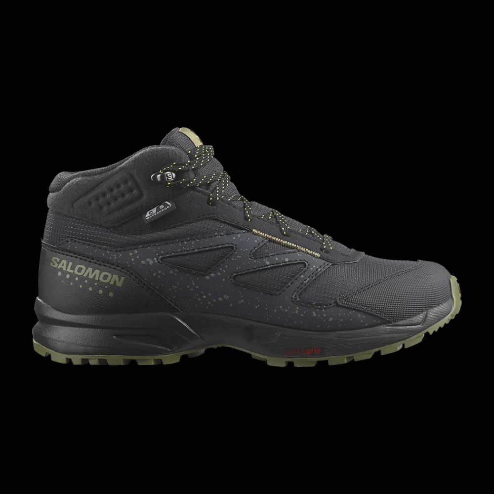Online Salomon Jr Outway MID CSWP - Børne Outdoor Sko Sort