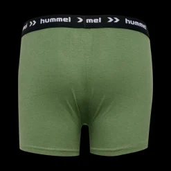 Clearance Hummel Jr 3-Pack Nalle Boxers - Børne Boksershorts Grøn