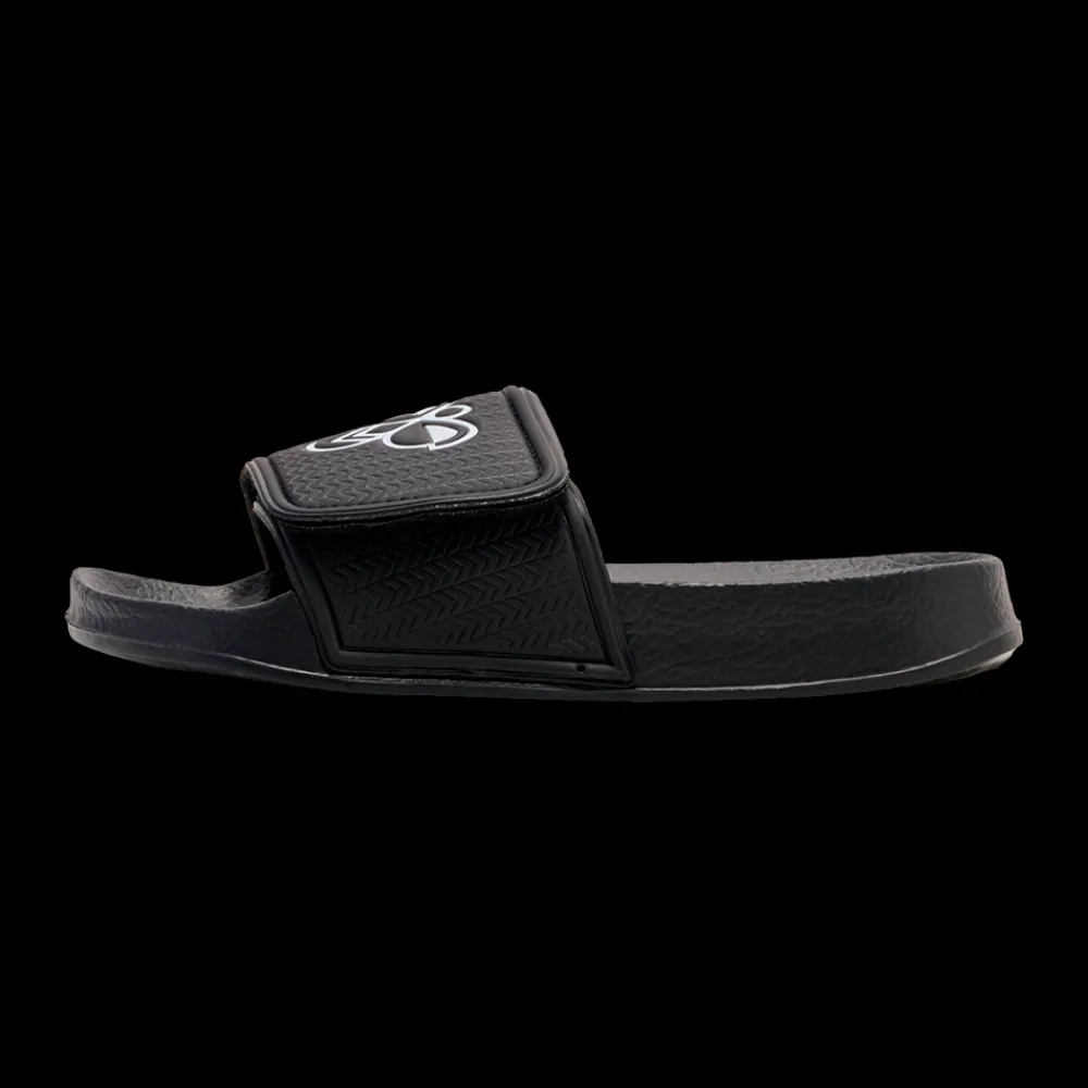 New Hummel Jr Pool Slide Velcro - Børne Badesandaler Sort