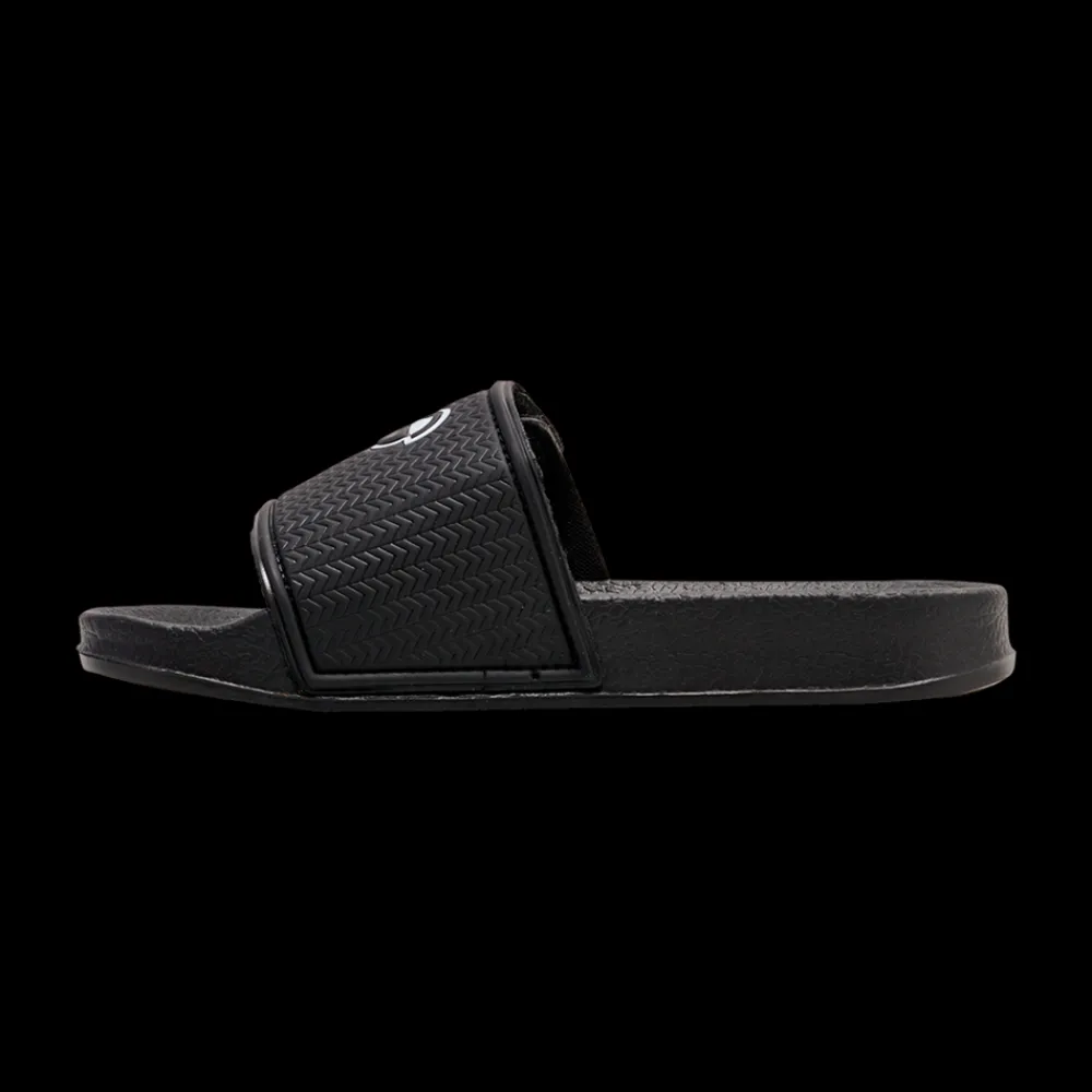 New Hummel Jr Pool Slide Velcro - Børne Badesandaler Sort