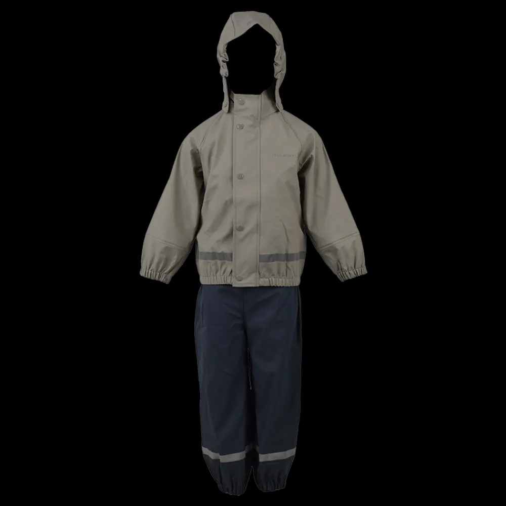 New True North Jr PU Rainset - Børne Regnsæt Grøn