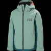 Best Helly Hansen Jr Quest Ski Jacket - Børne Ski- og Vintertøj Grøn