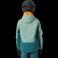Best Helly Hansen Jr Quest Ski Jacket - Børne Ski- og Vintertøj Grøn