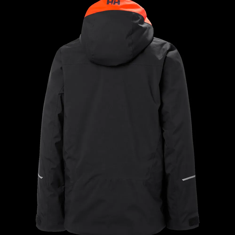 Hot Helly Hansen Jr Quest Ski Jacket - Børne Ski- og Vintertøj Sort