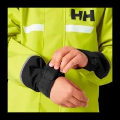 Outlet Helly Hansen Jr Salt Port 2.0 Jacket - Børne Sejlerjakke Grøn