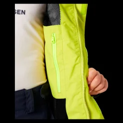 Outlet Helly Hansen Jr Salt Port 2.0 Jacket - Børne Sejlerjakke Grøn
