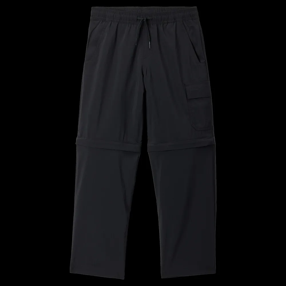 Outlet Columbia Jr Silver Ridge Zip Off Pant - Børne Zip Off Bukser Sort