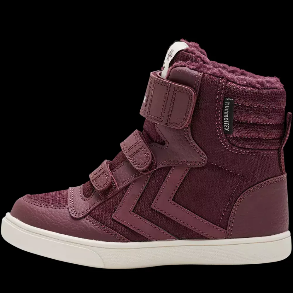 Best Hummel Jr Stadil Recycled Poly Boot - Børne Vinterstøvler Rød