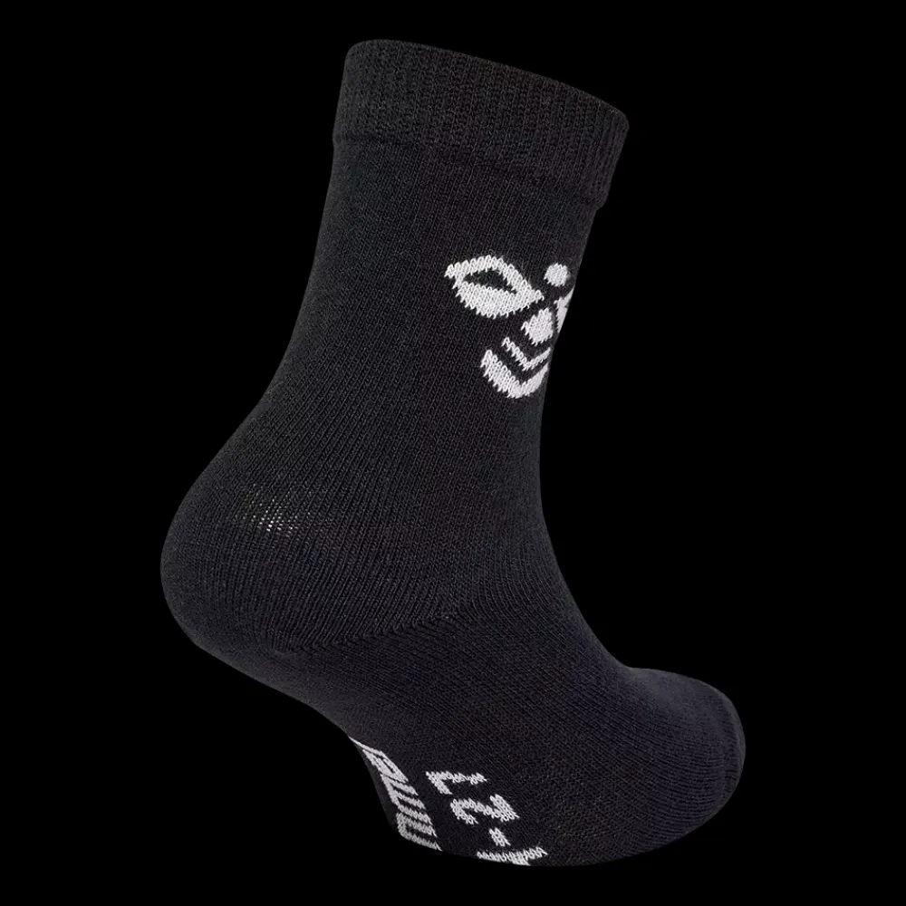 Hot Hummel Jr Sutton 3-Pak Sock - Børne Sokker Sort