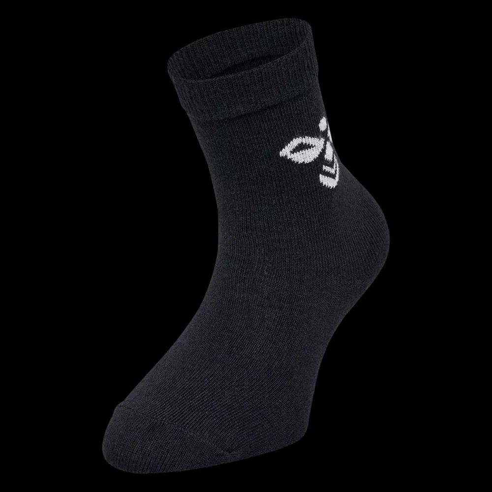 Hot Hummel Jr Sutton 3-Pak Sock - Børne Sokker Sort