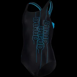 Discount Arena Jr Swimsuit - Pige Badedragt Blå