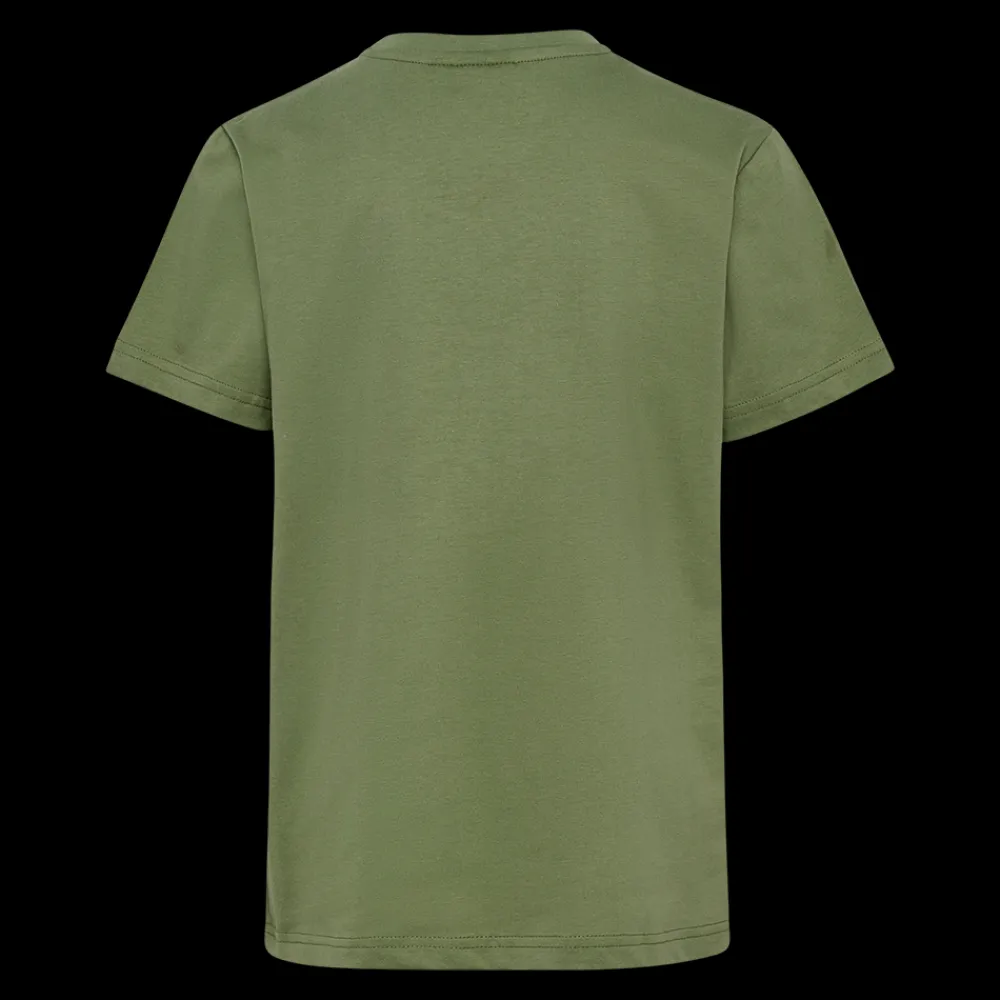 Sale Hummel Jr Tres Tee - Børne T-shirt Grøn
