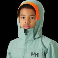 Discount Helly Hansen Jr Venture Ski Jacket - Børne Ski- og Vinterjakke Grøn
