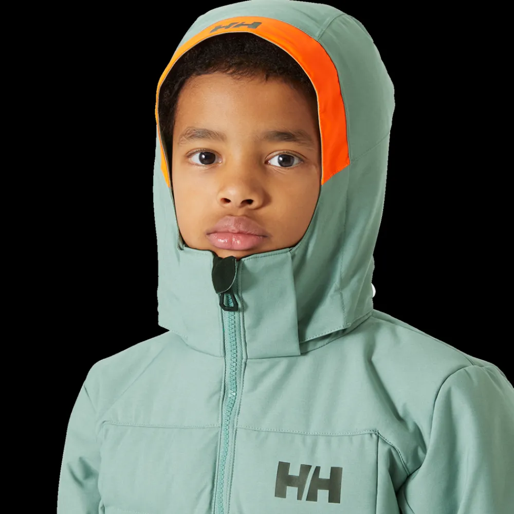 Discount Helly Hansen Jr Venture Ski Jacket - Børne Ski- og Vinterjakke Grøn