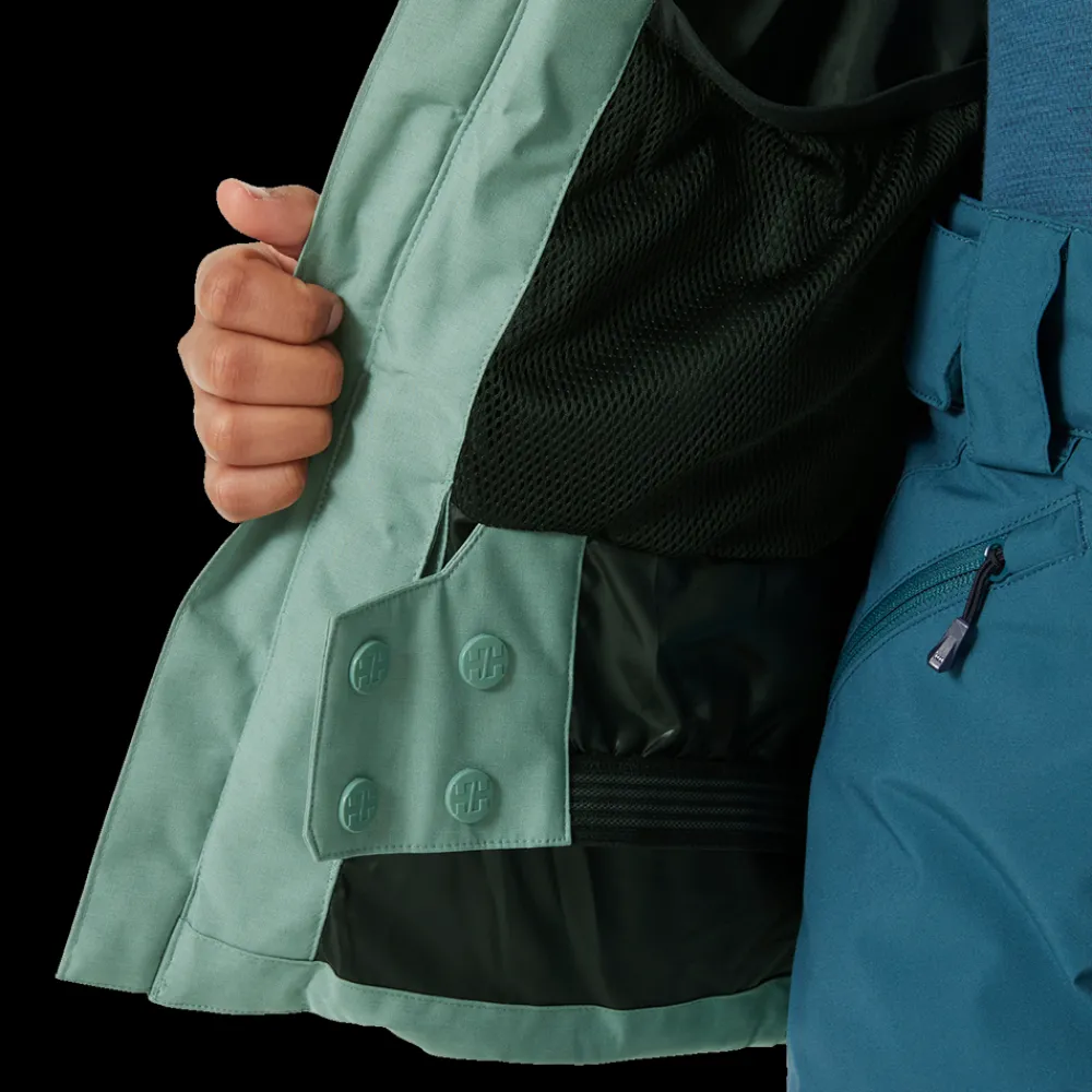 Discount Helly Hansen Jr Venture Ski Jacket - Børne Ski- og Vinterjakke Grøn