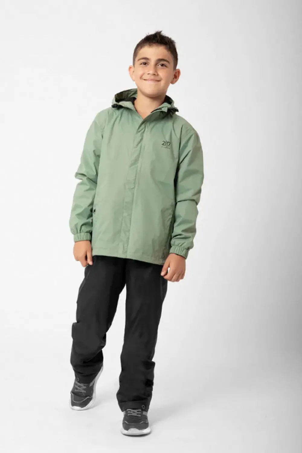 Discount 2117 of Sweden Jr Viskafors Jacket - Børne Funktionsjakke Grøn