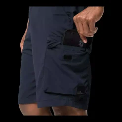 New Jack Wolfskin Kalahari Cargo Shorts - Herre Shorts Blå