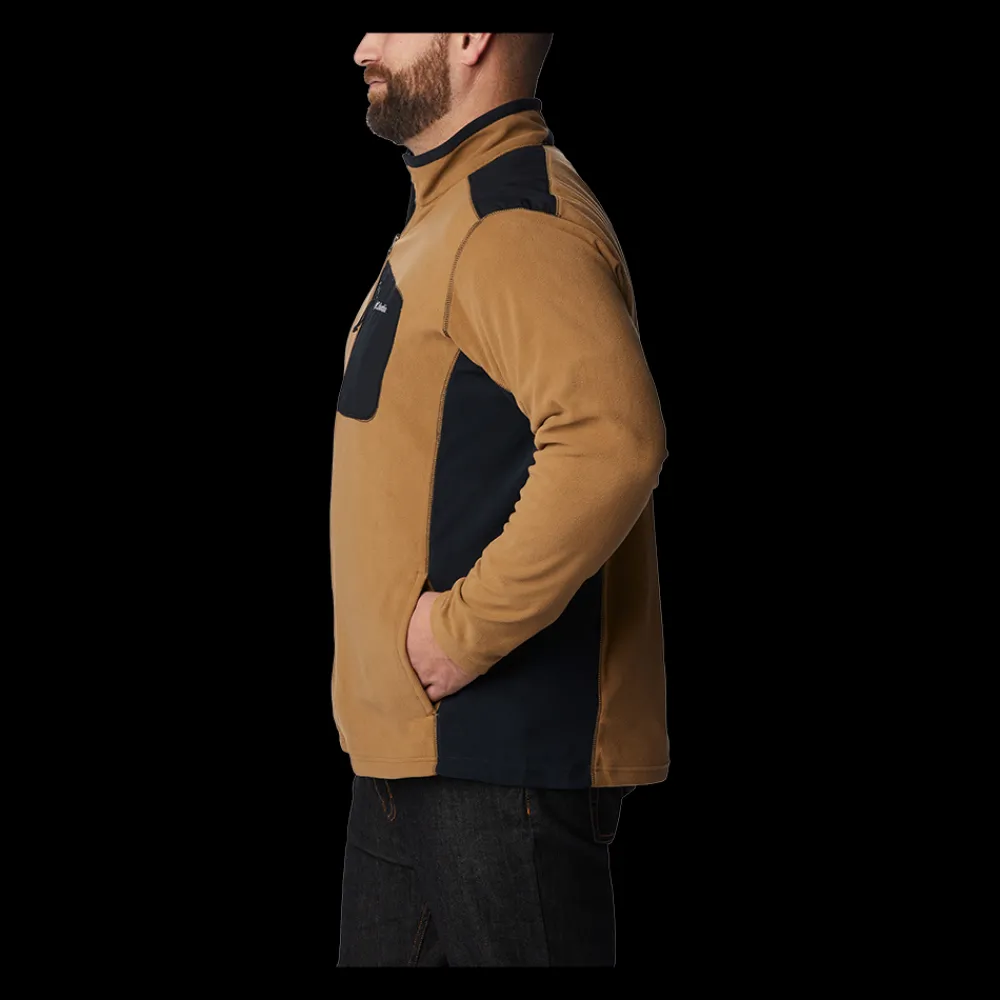 Discount Columbia Klamath Range Fleece Full Zip - Herre Fleecetrøje Brun