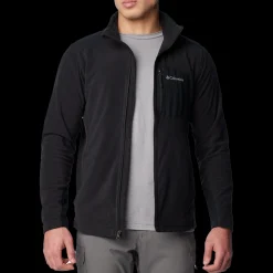 Hot Columbia Klamath Range Fleece Full Zip - Herre Fleecetrøje Sort
