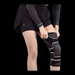 Outlet Avento Knee Compression Support - Knæ Støttebind Sort