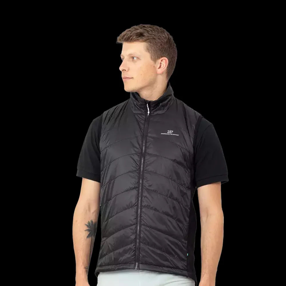 Discount 2117 of Sweden Kruppa Hybrid Vest - Herre Vest Sort