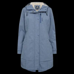 Sale Nanok Lea 25, W - Dame Softshell Jakke Blå