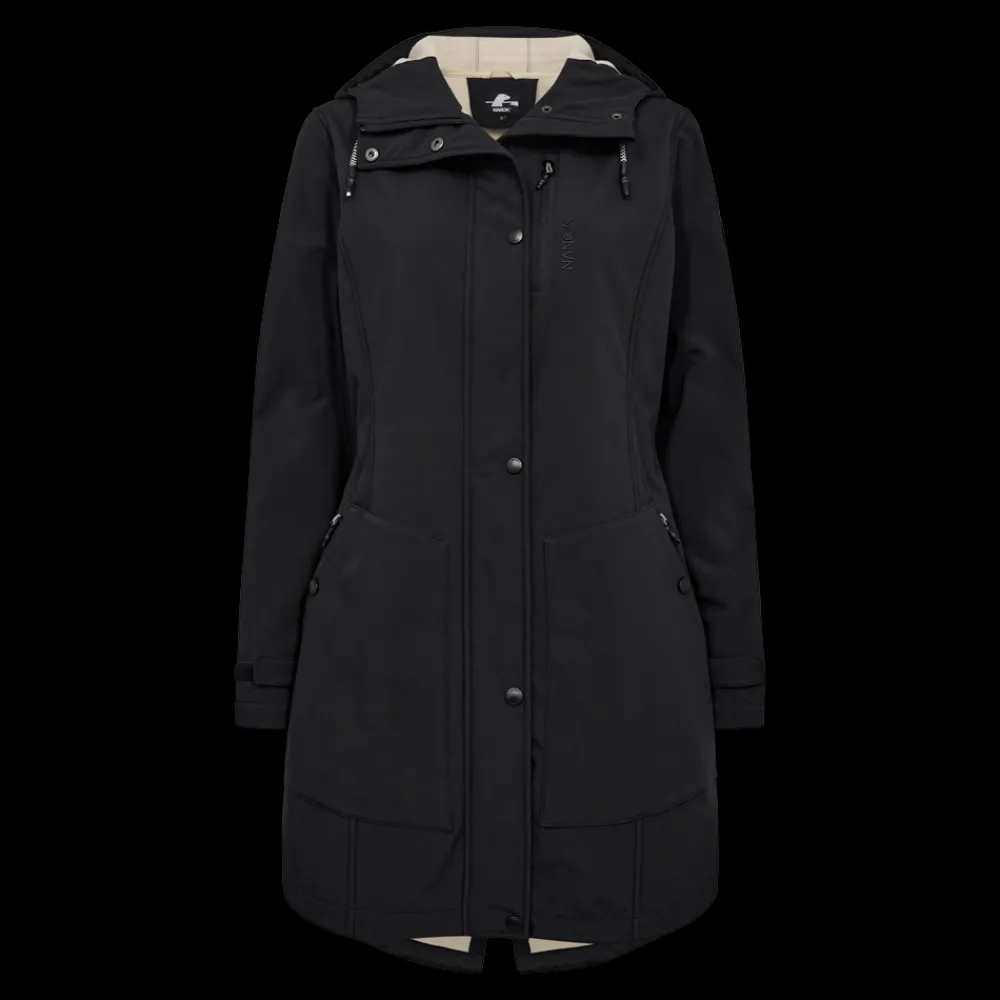 Hot Nanok Lea 25, W - Dame Softshell Jakke Sort