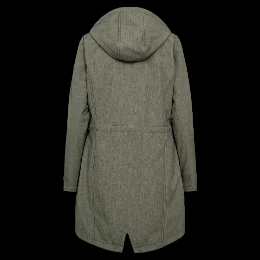 Clearance Nanok Lea 25, W - Dame Softshell Jakke Grøn