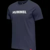 Best Hummel Legacy T-Shirt - Voksen T-shirt Blå