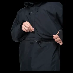 Outlet Bula Liftie Insulated Anorak - Herre Skijakke Sort