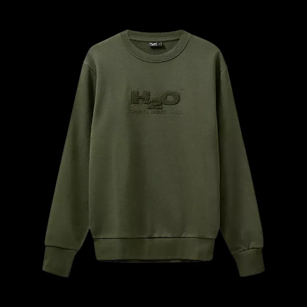Hot H2O Logo Sweat Crew - Sweatshirt Grøn