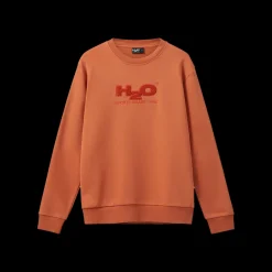 Clearance H2O Logo Sweat Crew - Sweatshirt Orange
